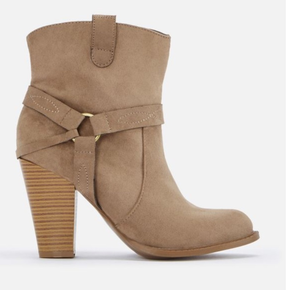 New Women Western Style Bootie - Picture 1 of 6